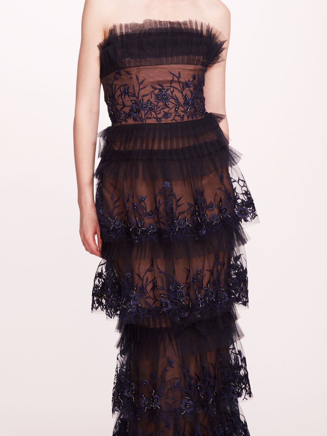 TIERED TERRARIUM COLUMN GOWN - 4