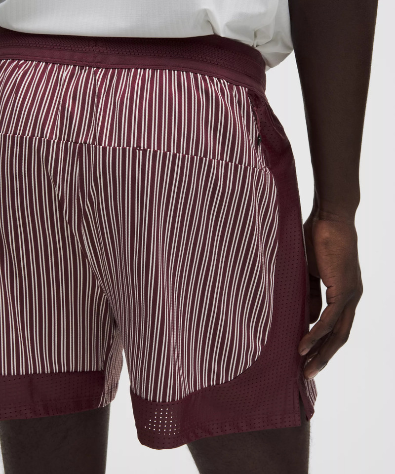 Mesh-Panelled Tennis Short 5" 8