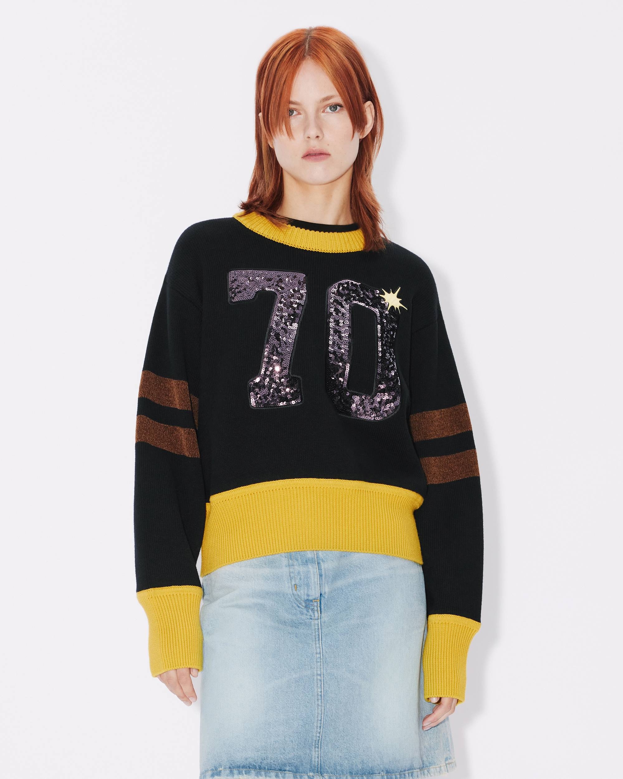 'KENZO Party' embroidered jumper - 1