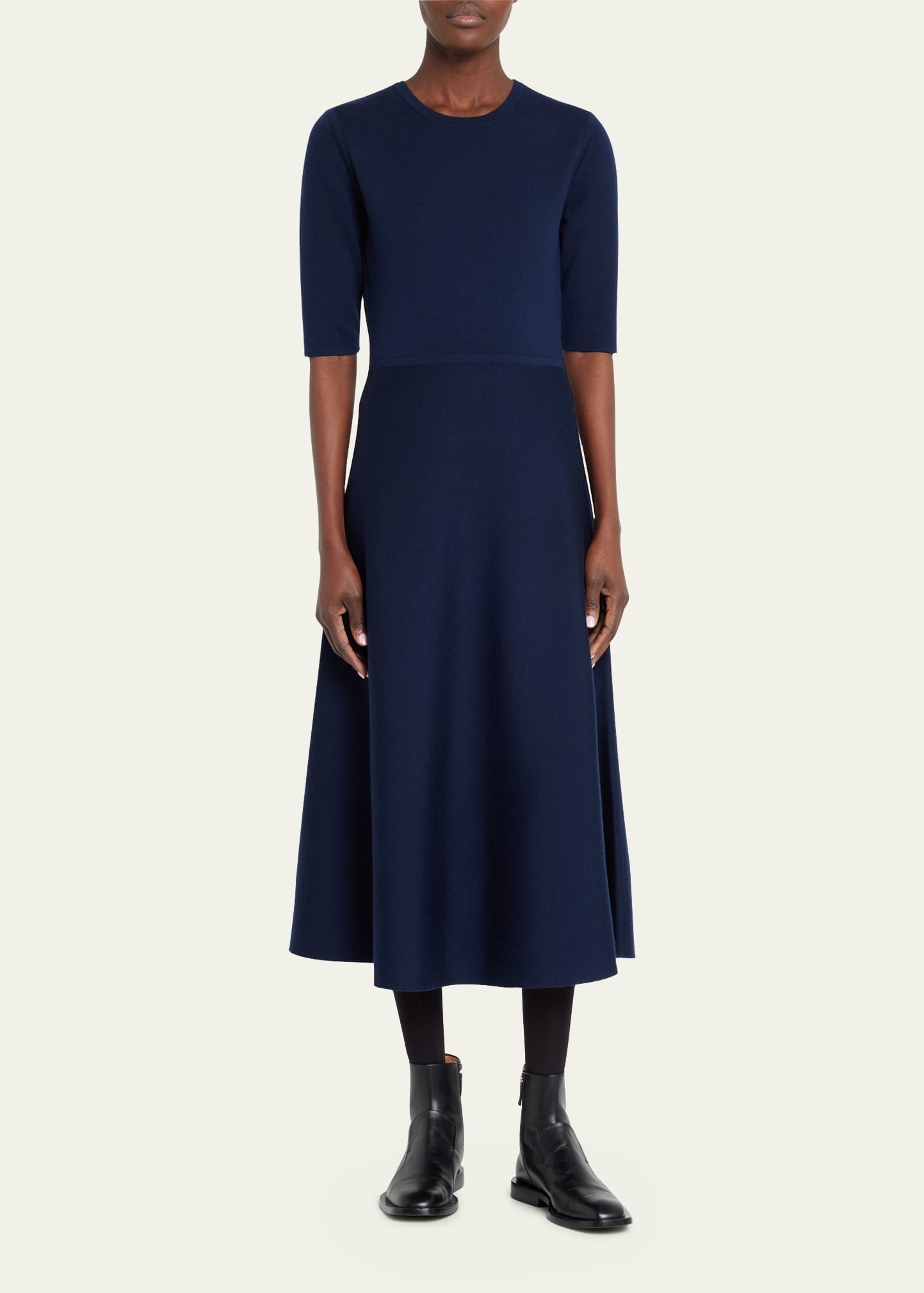 Seymore Cashmere Blend Midi Dress - 2