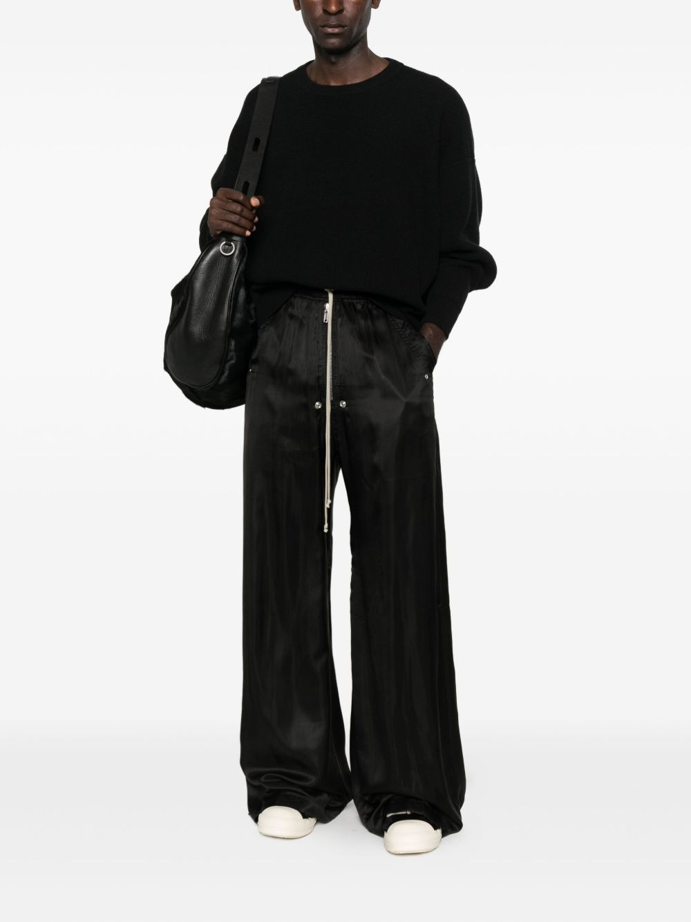 round-neck wool sweater - 2