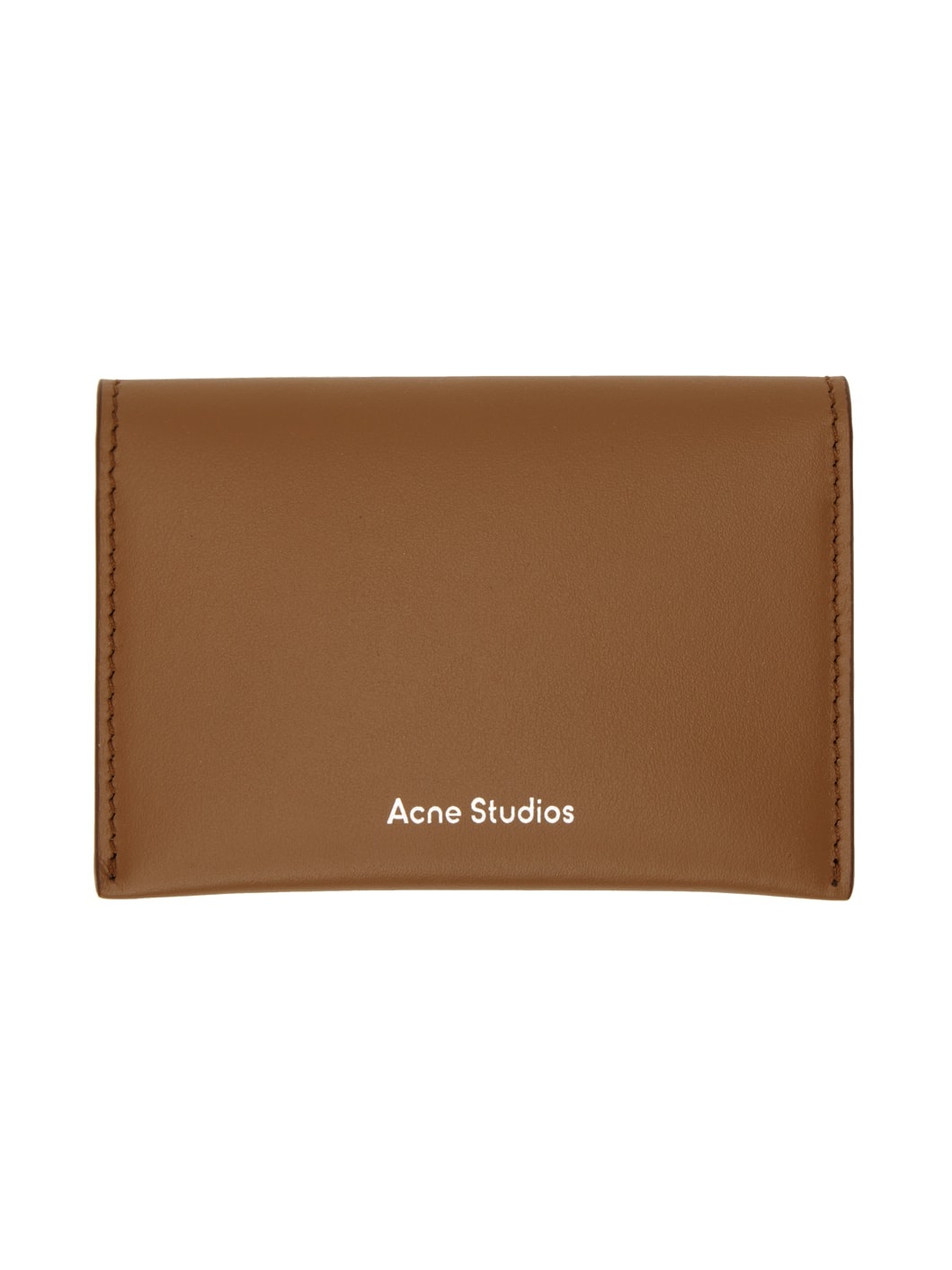 Brown Folded Card Holder - 1