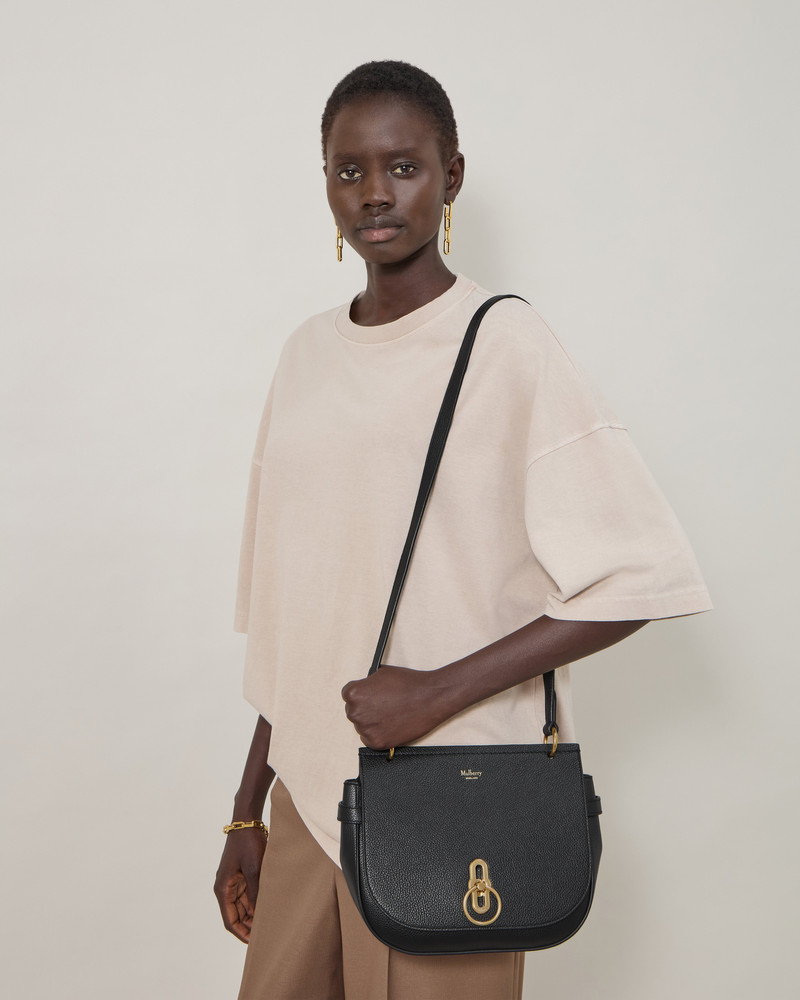 Mulberry Amberley Satchel
Black Small Classic Grain outlook