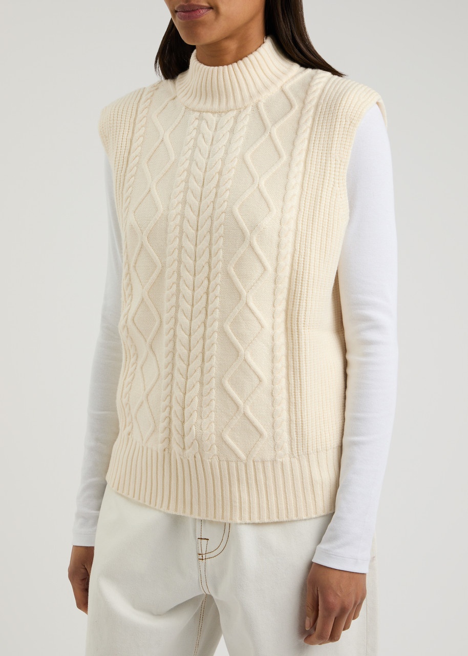 Varley Joilette Cable-knit Vest - 2