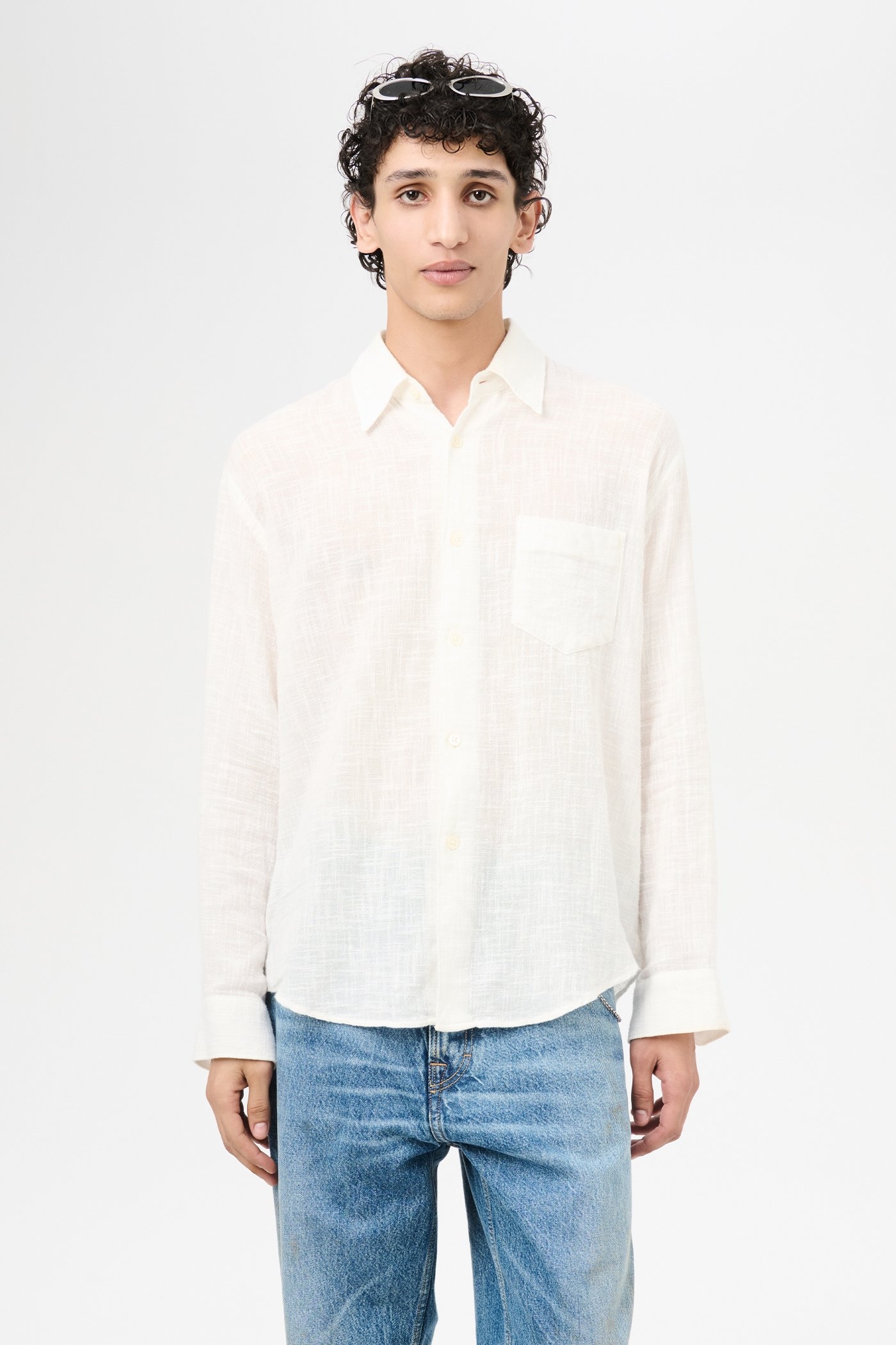 Coco Shirt Off White Air Cotton - 3