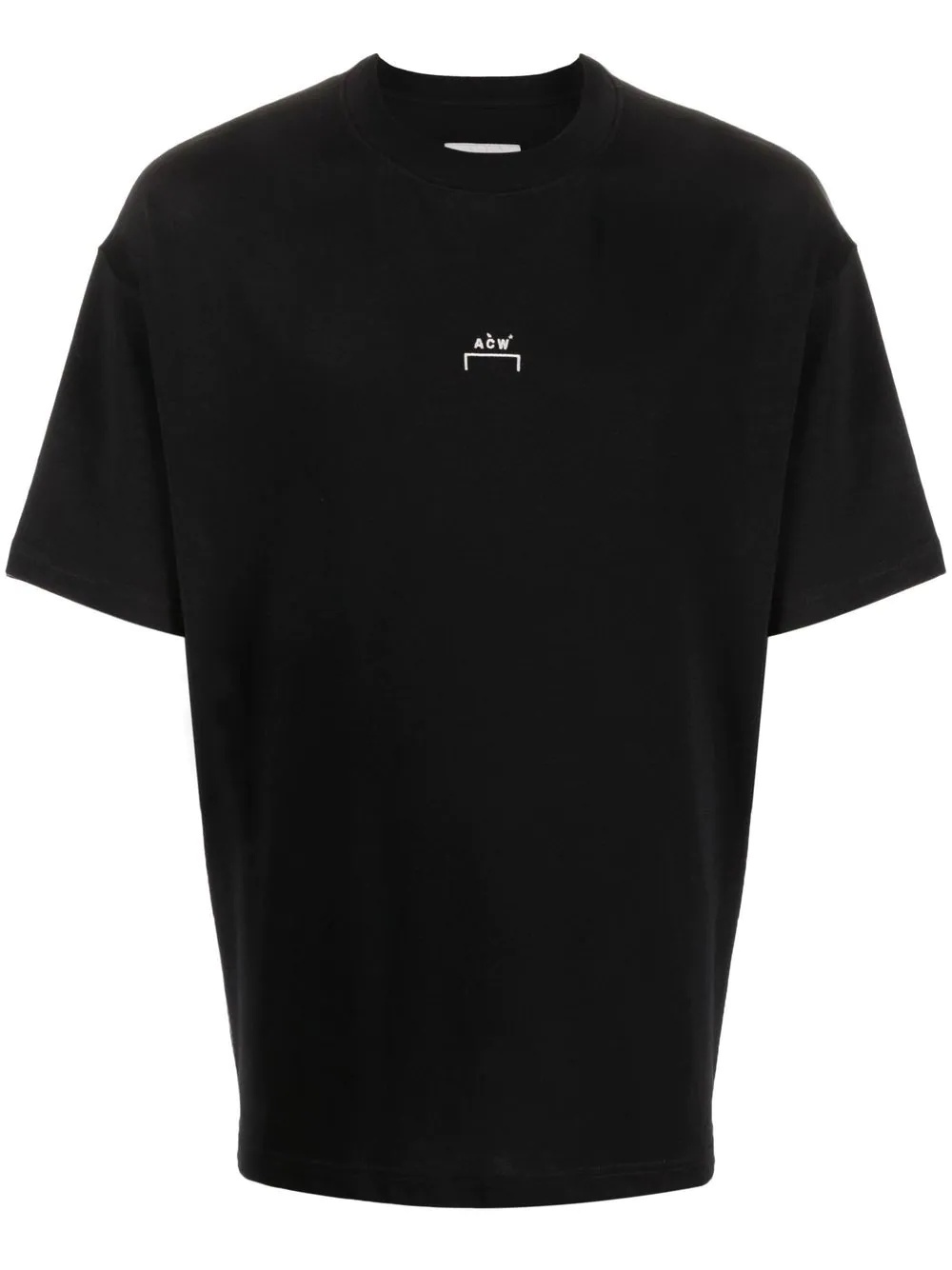 logo-print short-sleeved T-shirt - 1