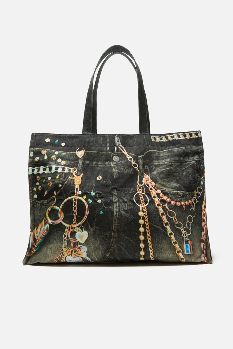 Logo tote - Year of the Horse - Black/multi 1
