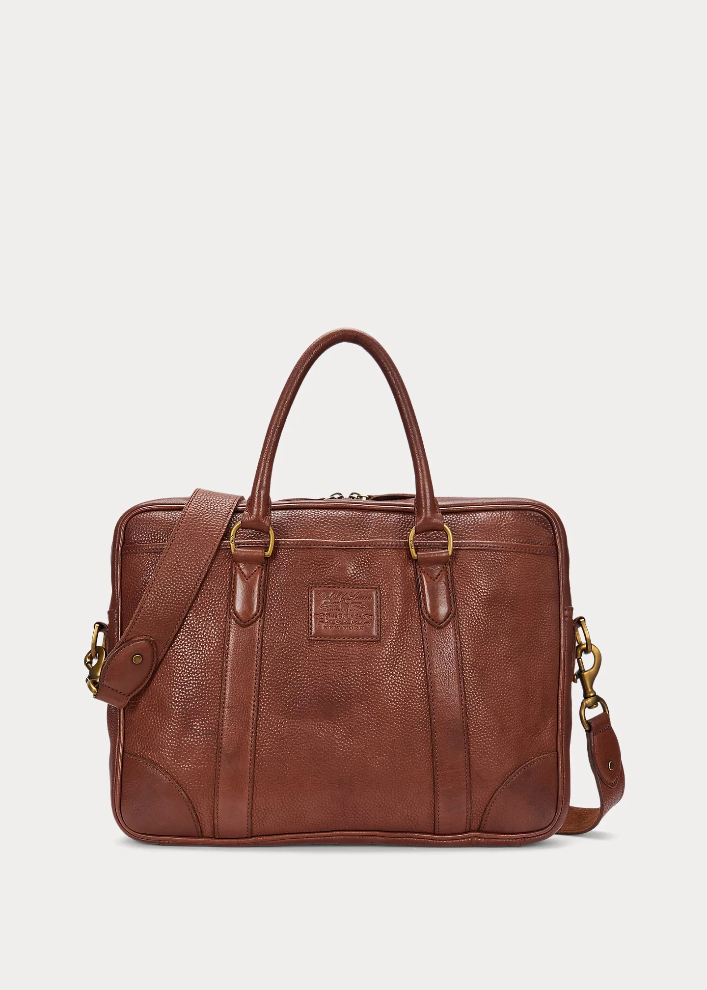 Heritage Leather Messenger Bag - 1
