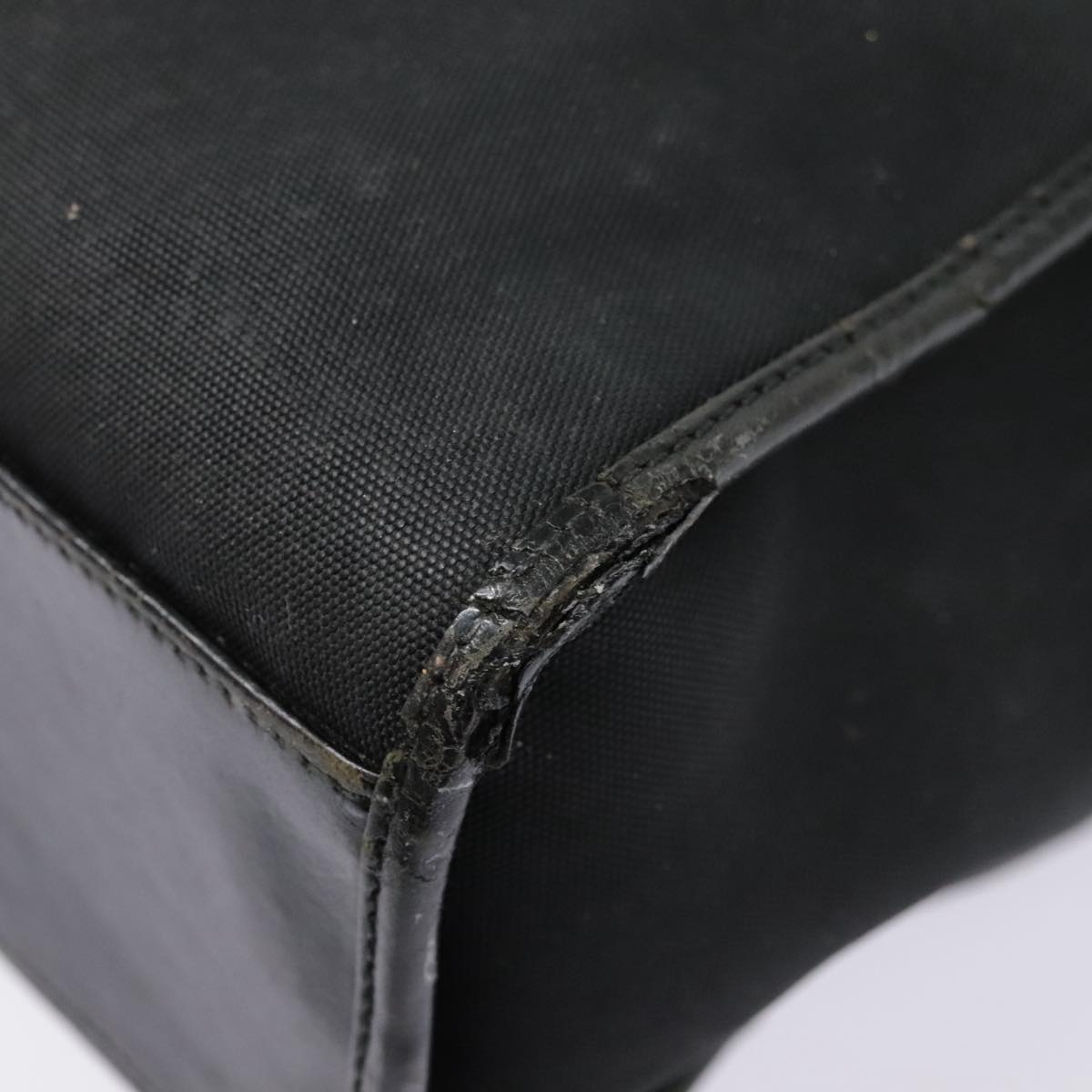 GUCCI Jackie Hand Bag Nylon Black Silver 002 002 - 8