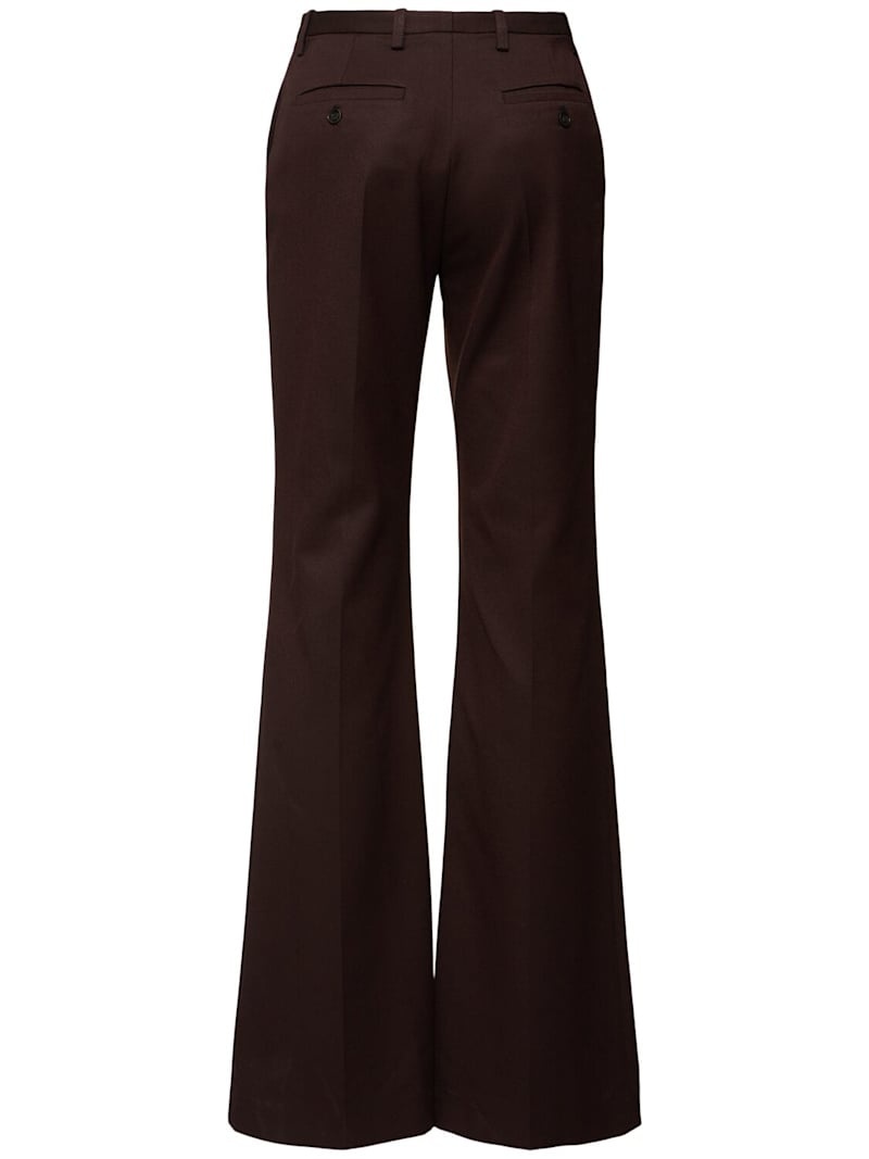 Lyra stretch viscose flared pants - 5