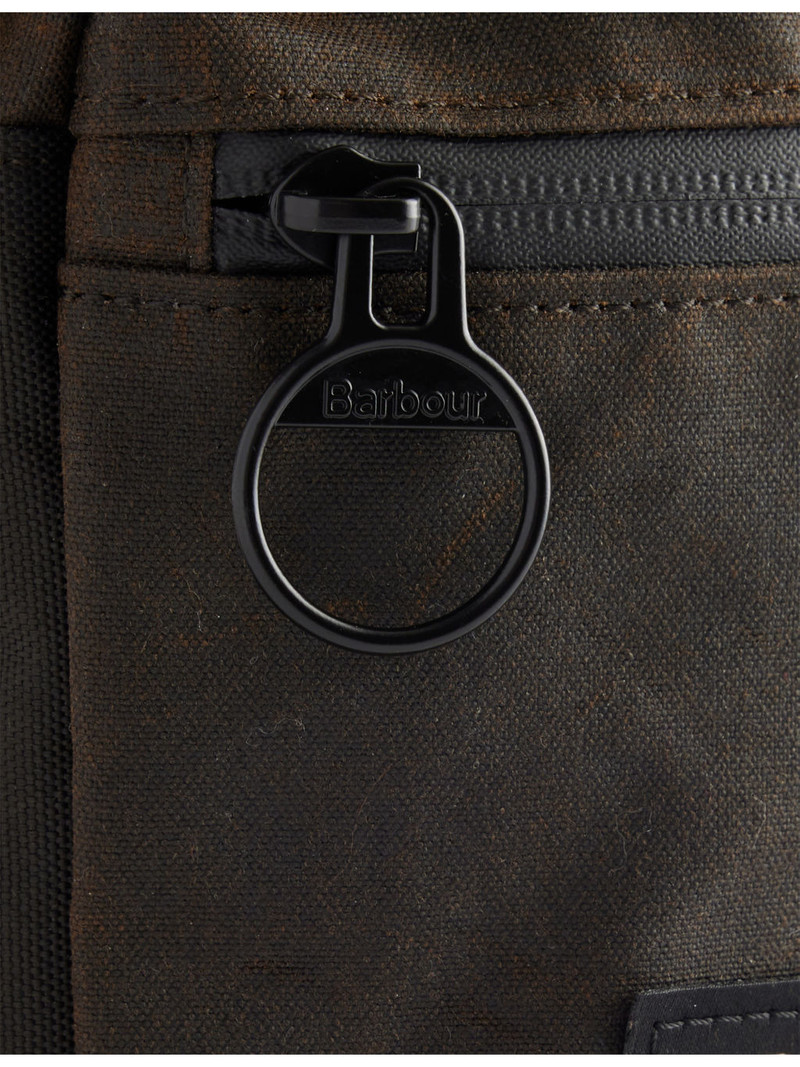Barbour Field Waxed-Cotton Cross-Body Bag outlook