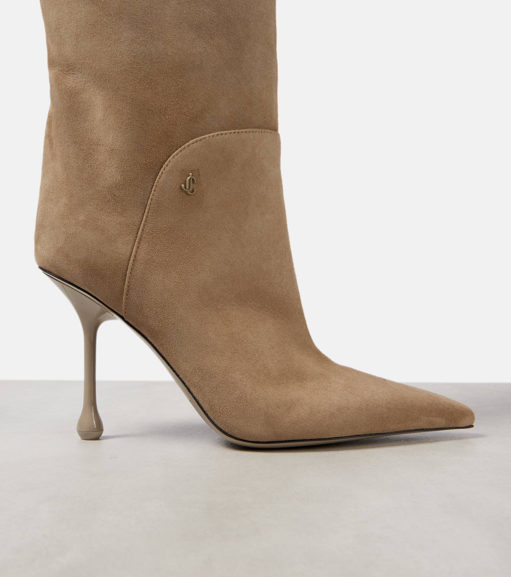 Cycas suede over-the-knee boots - 6