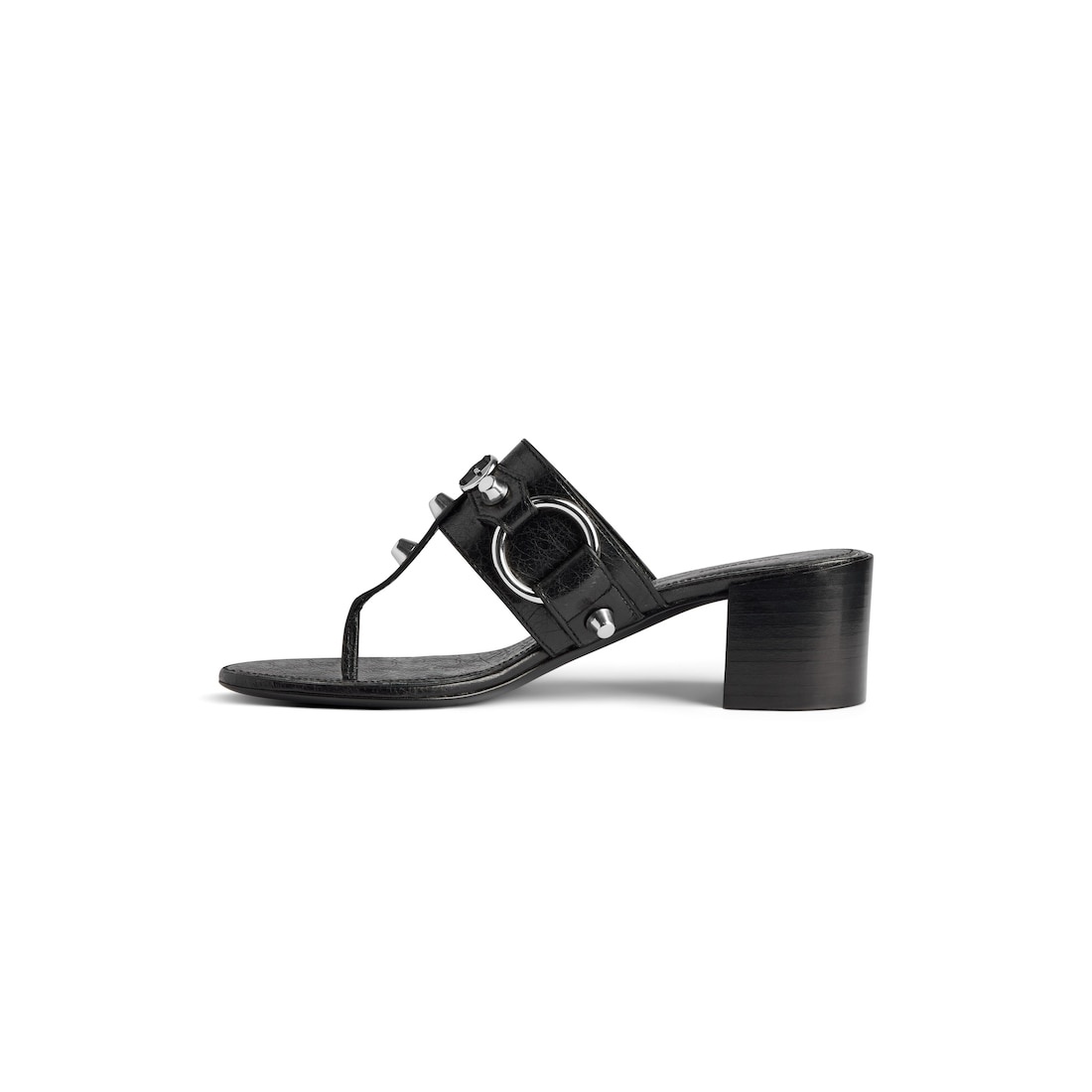 Women's City 50mm Thong  in Black - 4