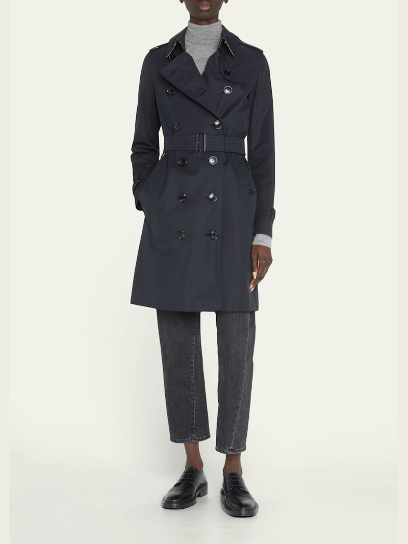 Burberry Kensington Heritage Belted Long Trench Coat outlook