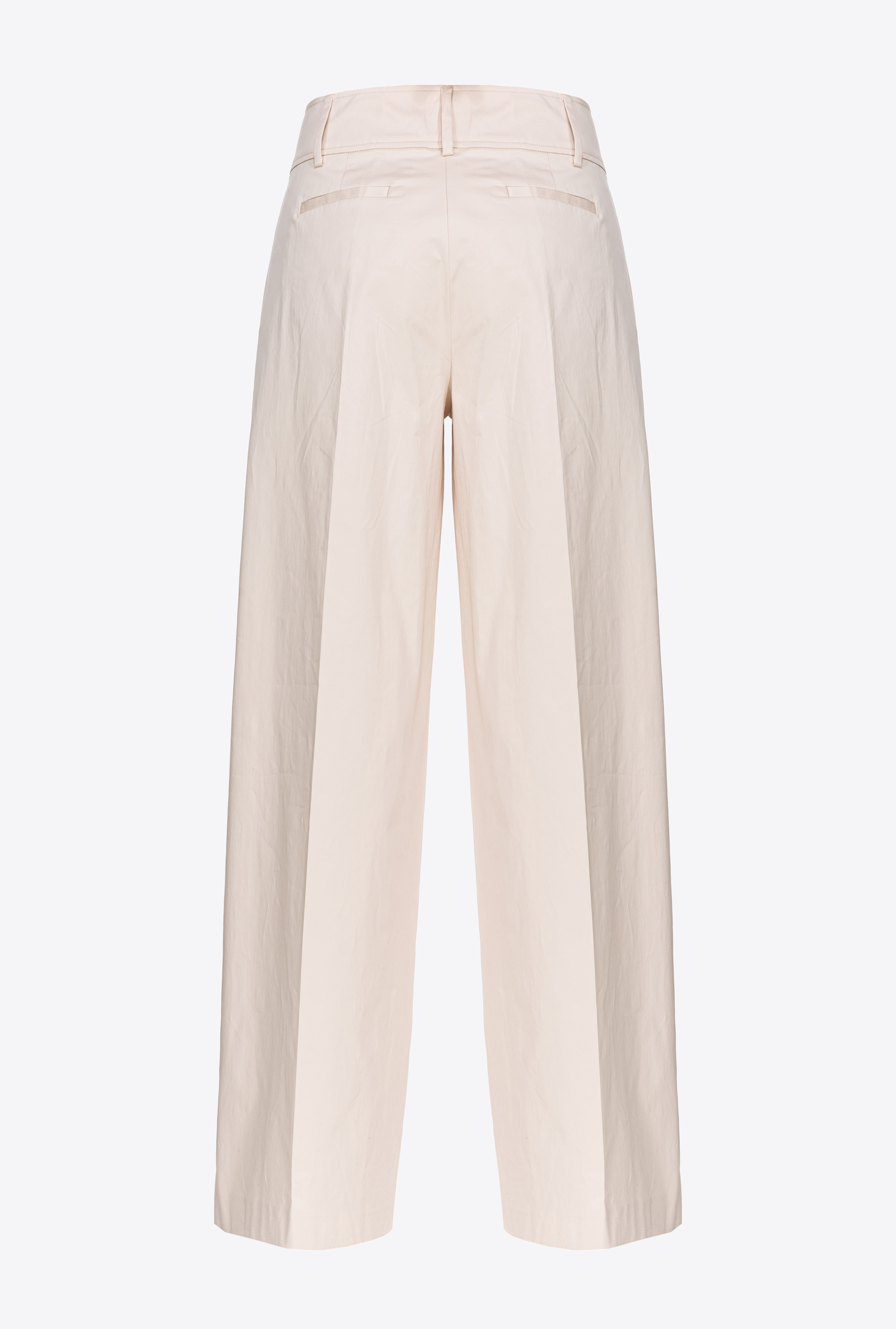 EXTRA-WIDE TROUSERS IN TECHNICAL SATIN - 5