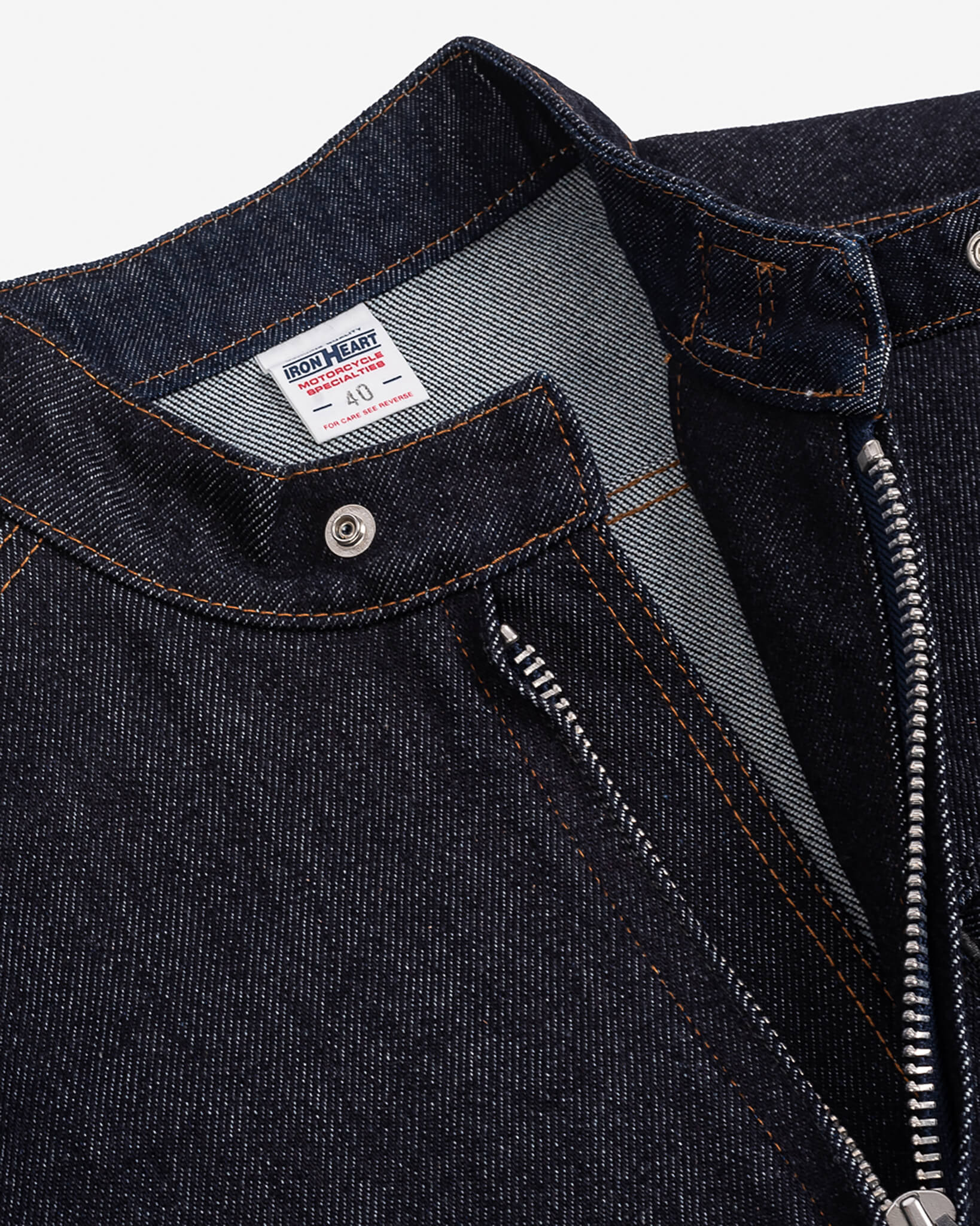 IH-527J 21oz Denim Rider's Jacket - Indigo - 9