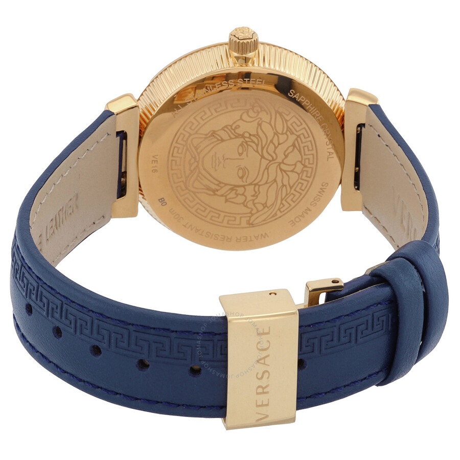Versace Daphnis Quartz Blue Dial Ladies Watch V16040017 - 3