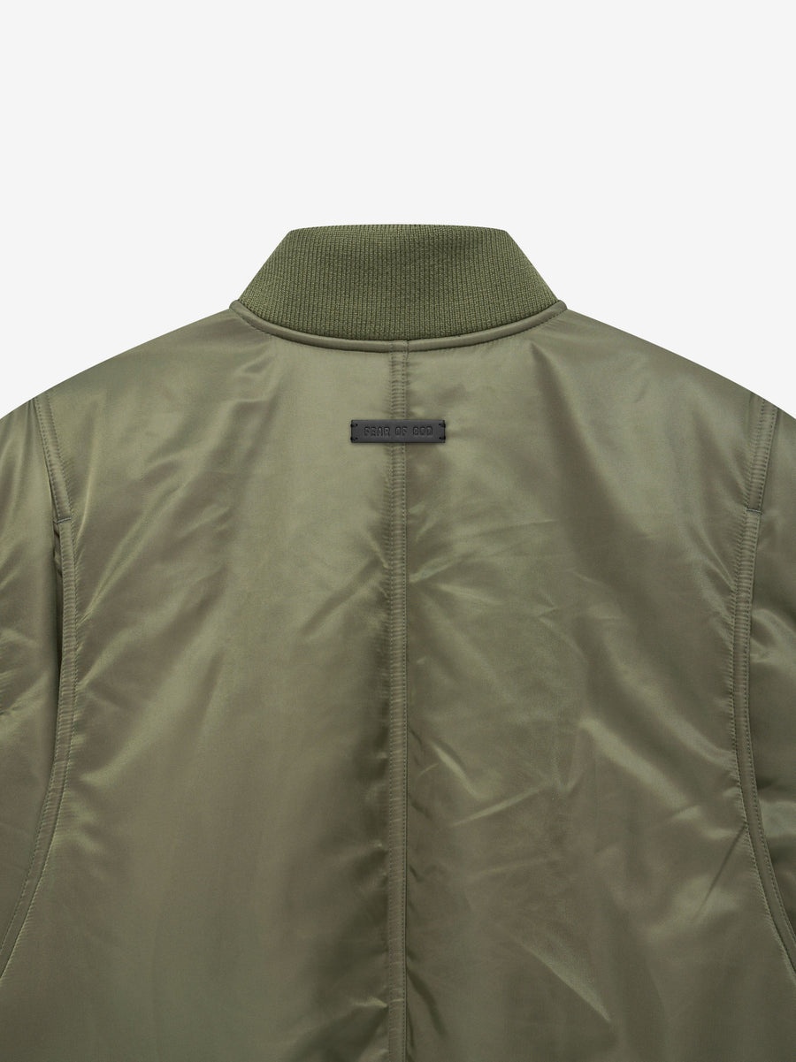 Nylon Twill Bomber - 4