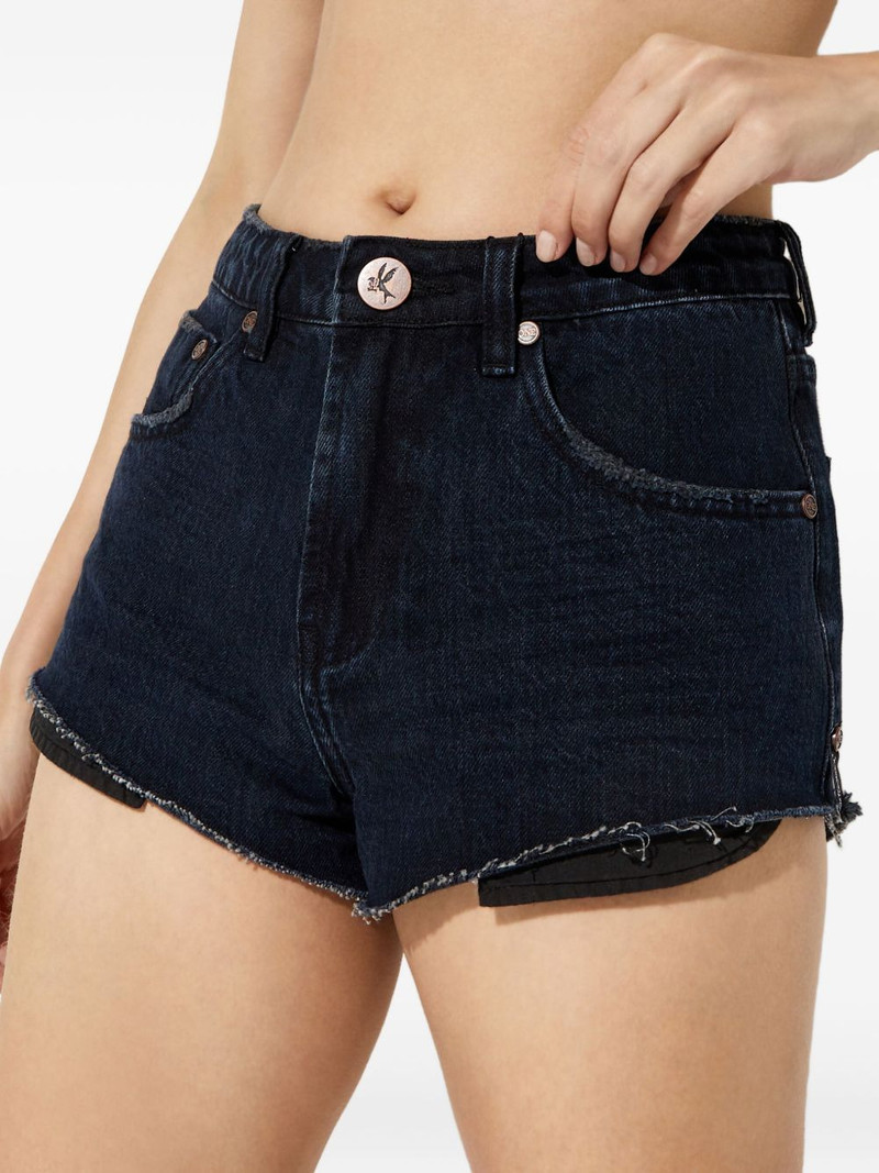 The One raw-edge shorts 1