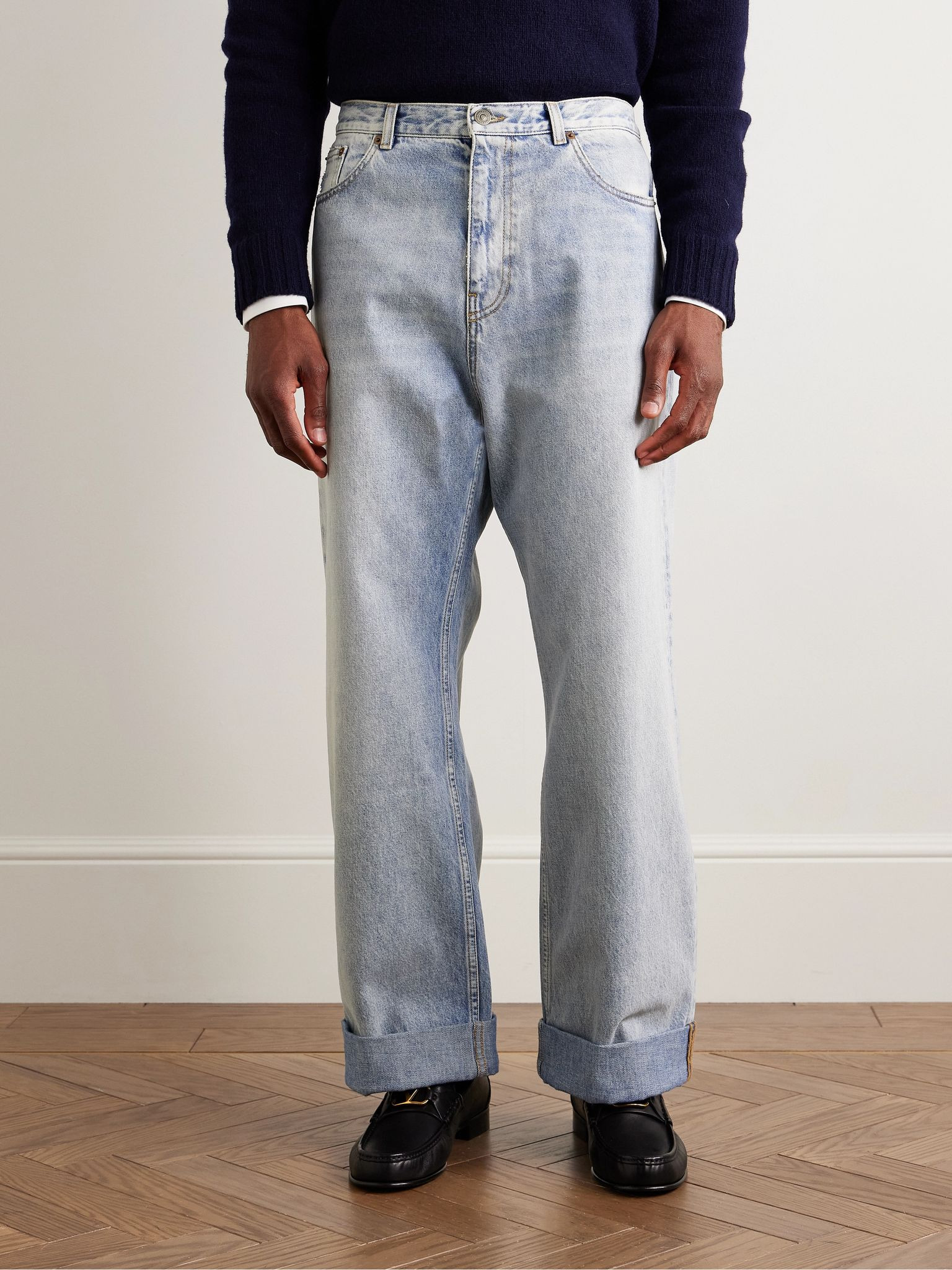 Straight-Leg Jeans Blue - 3