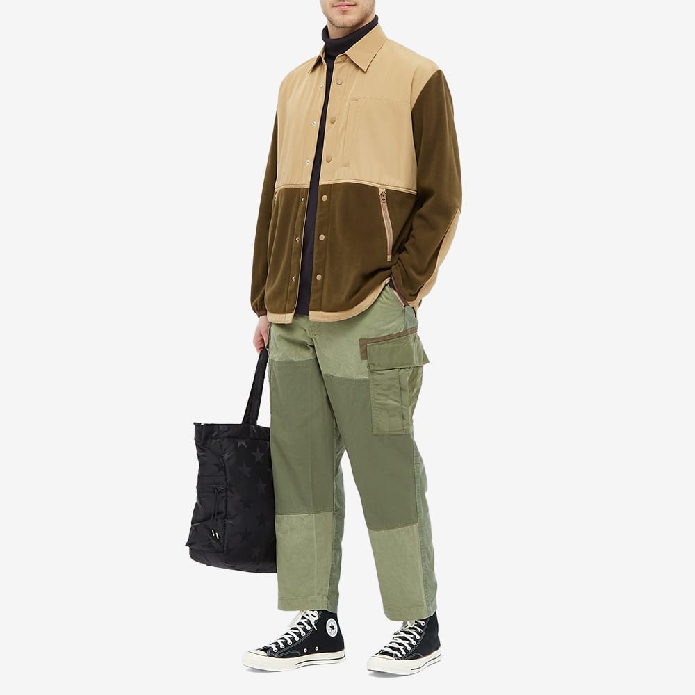 Comme des Garcons Homme Sherpa Button Overshirt - 5