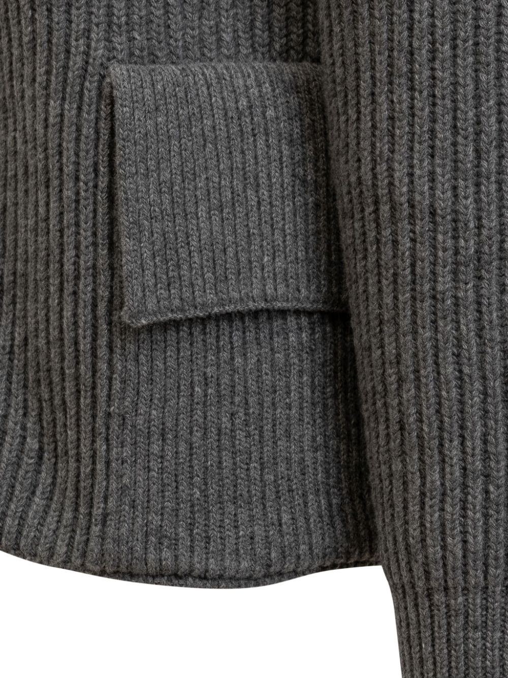 zip-up cardigan - 3