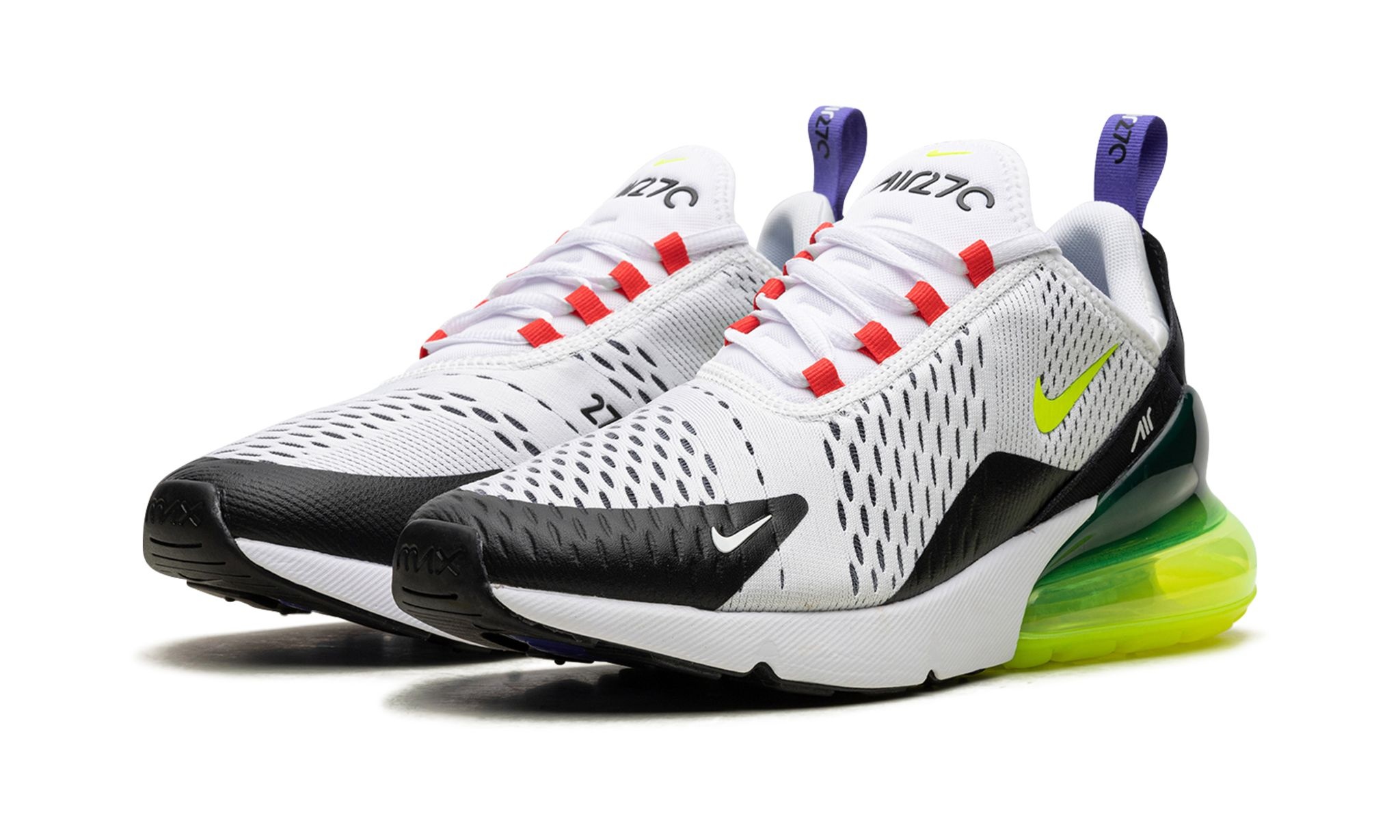 AIR MAX 270 WMNS "White Volt Siren Red" - 2