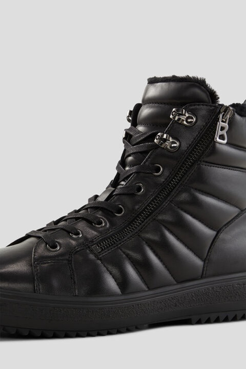 Anchorage High-top sneakers with spikes in Black 4