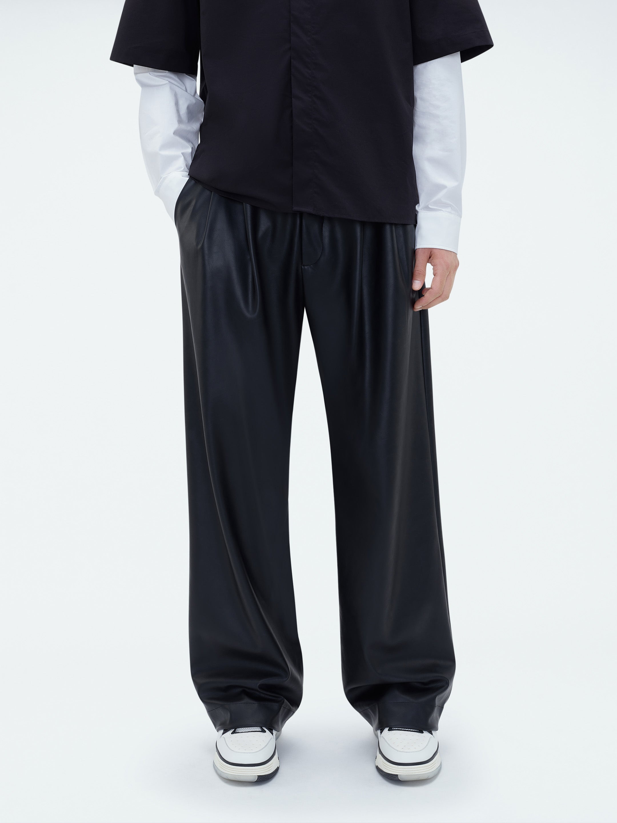 DOUBLE PLEATED TROUSER - 3