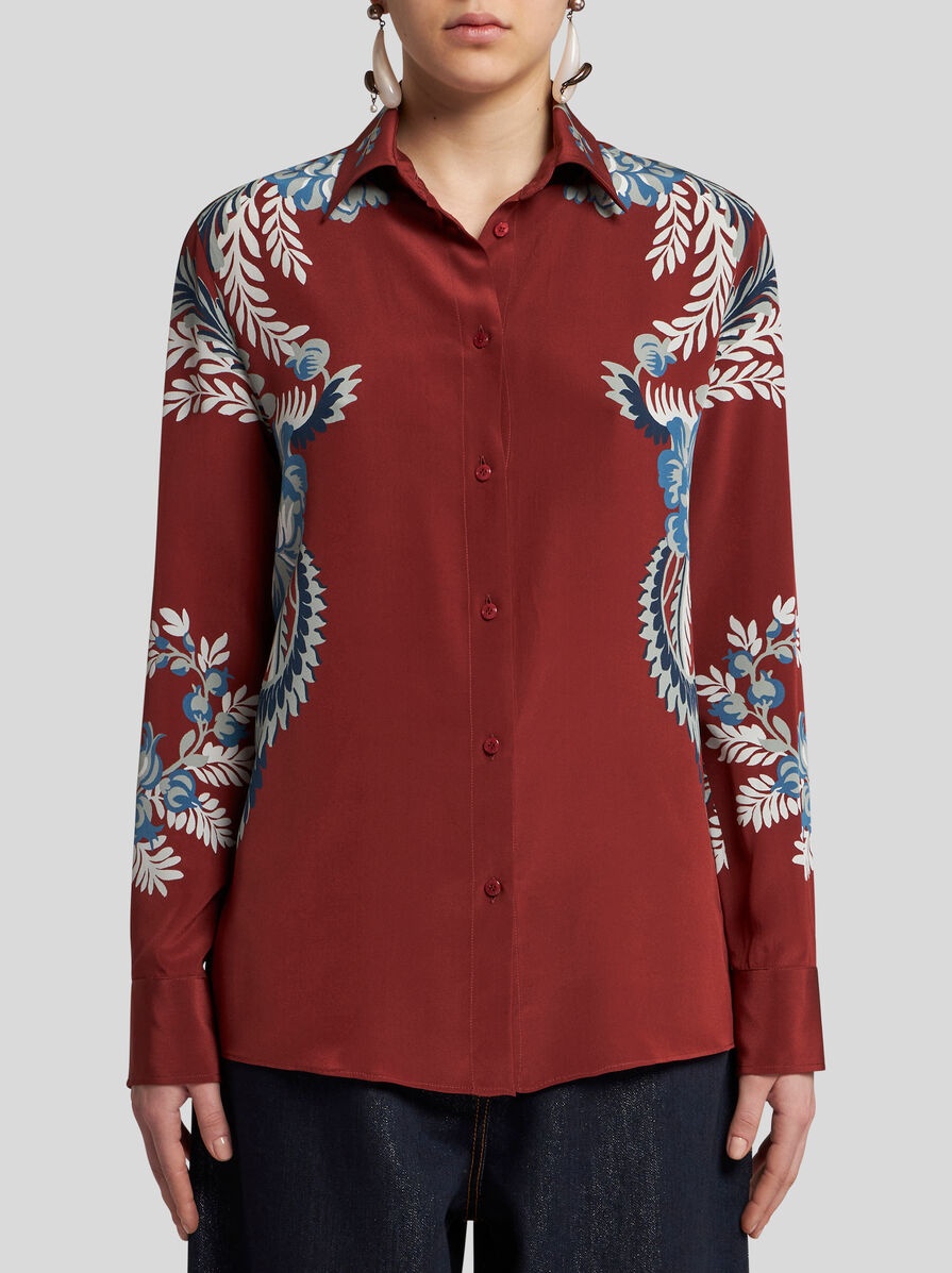 PRINTED SILK SHIRT - 2