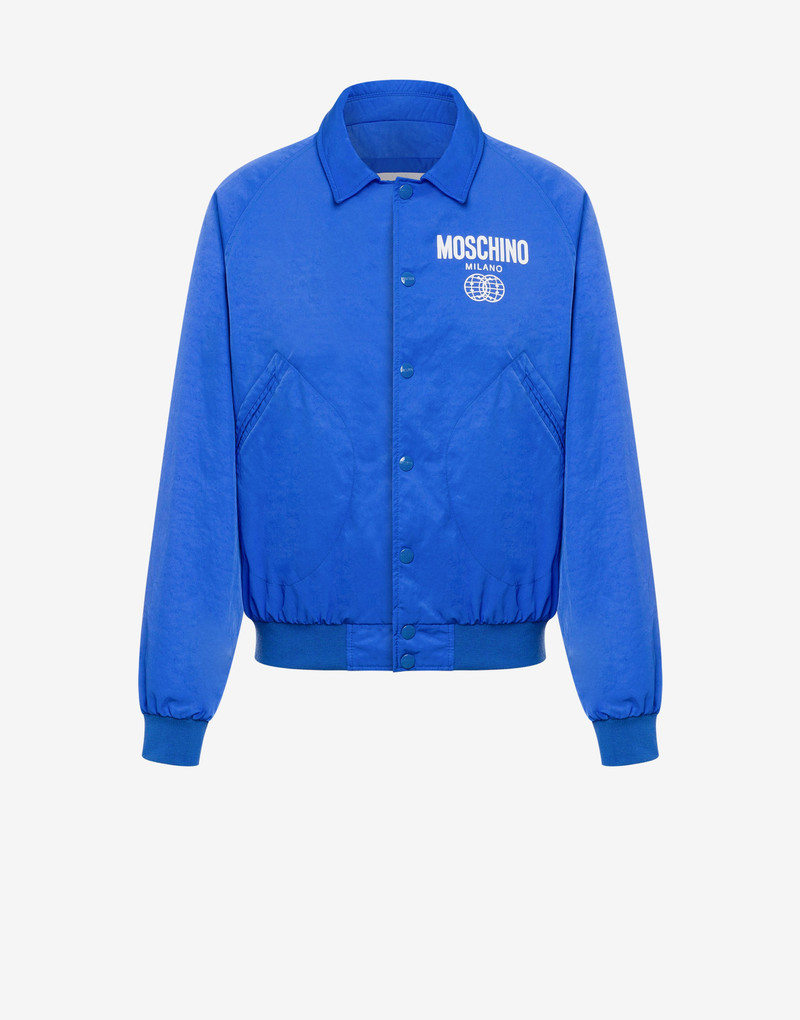 DOUBLE SMILEY® WORLD NYLON BOMBER JACKET 1