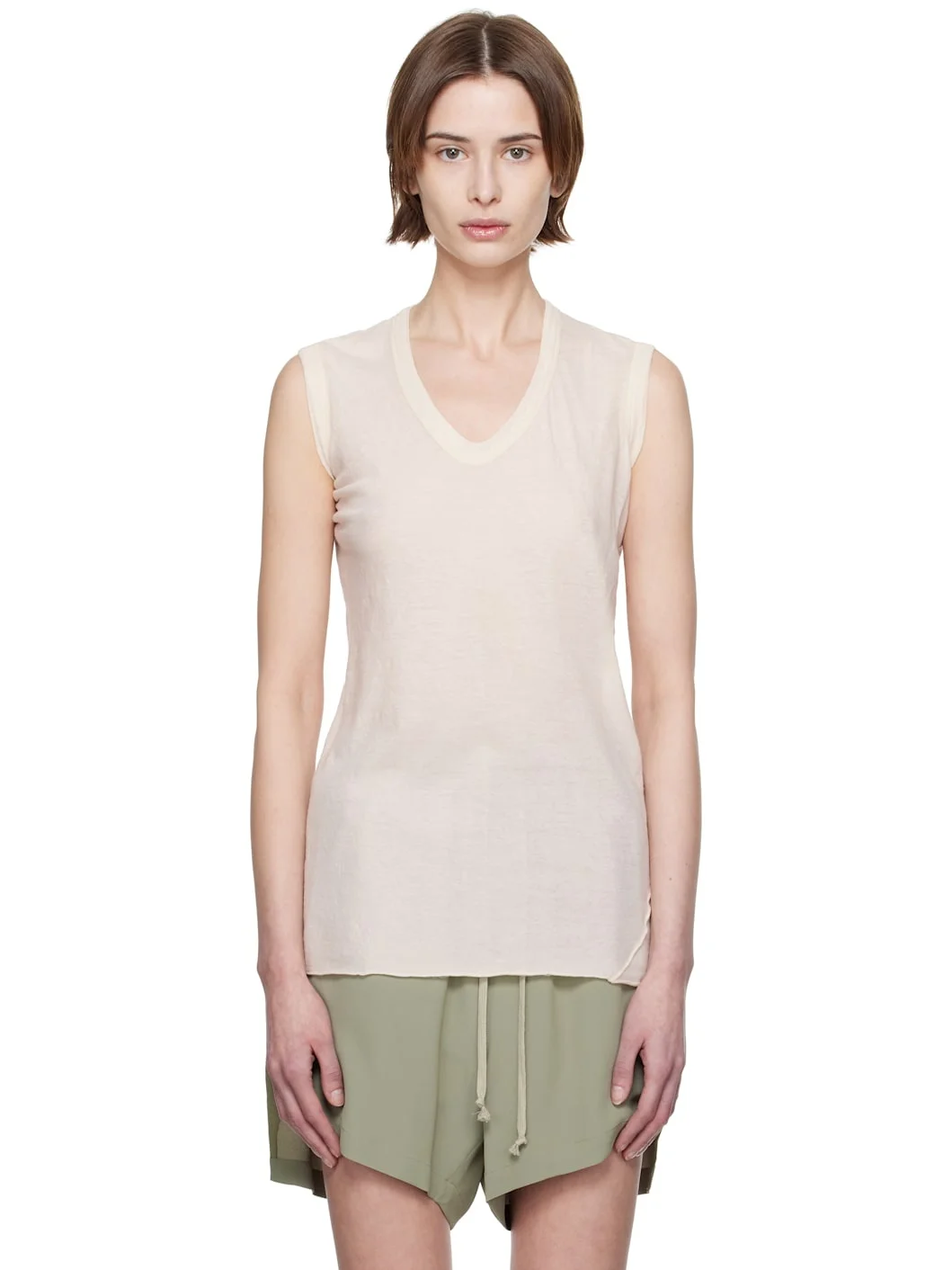 Off-White Hollywood V-Neck Tank Top - 1