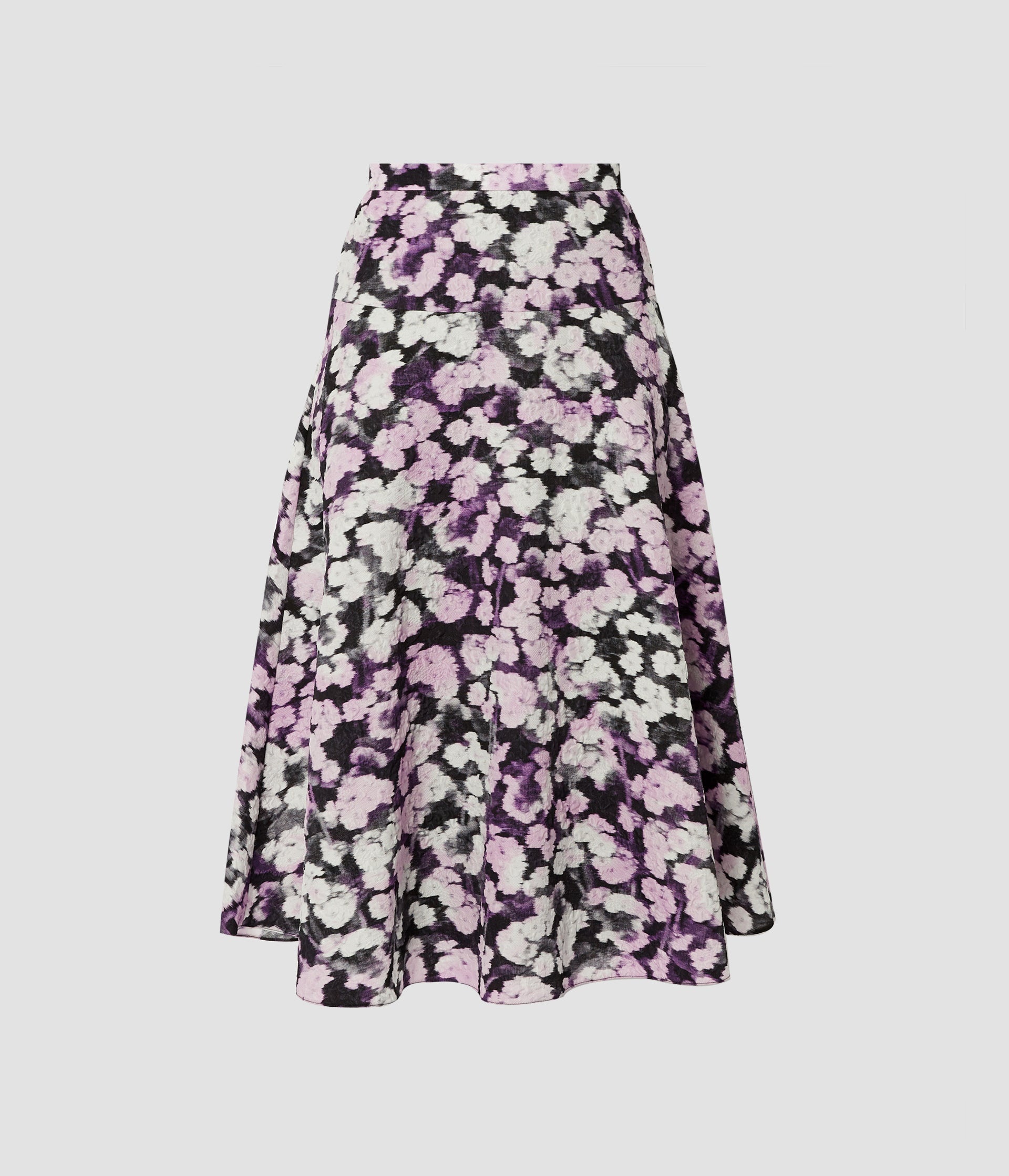 A-LINE MIDI SKIRT - 1