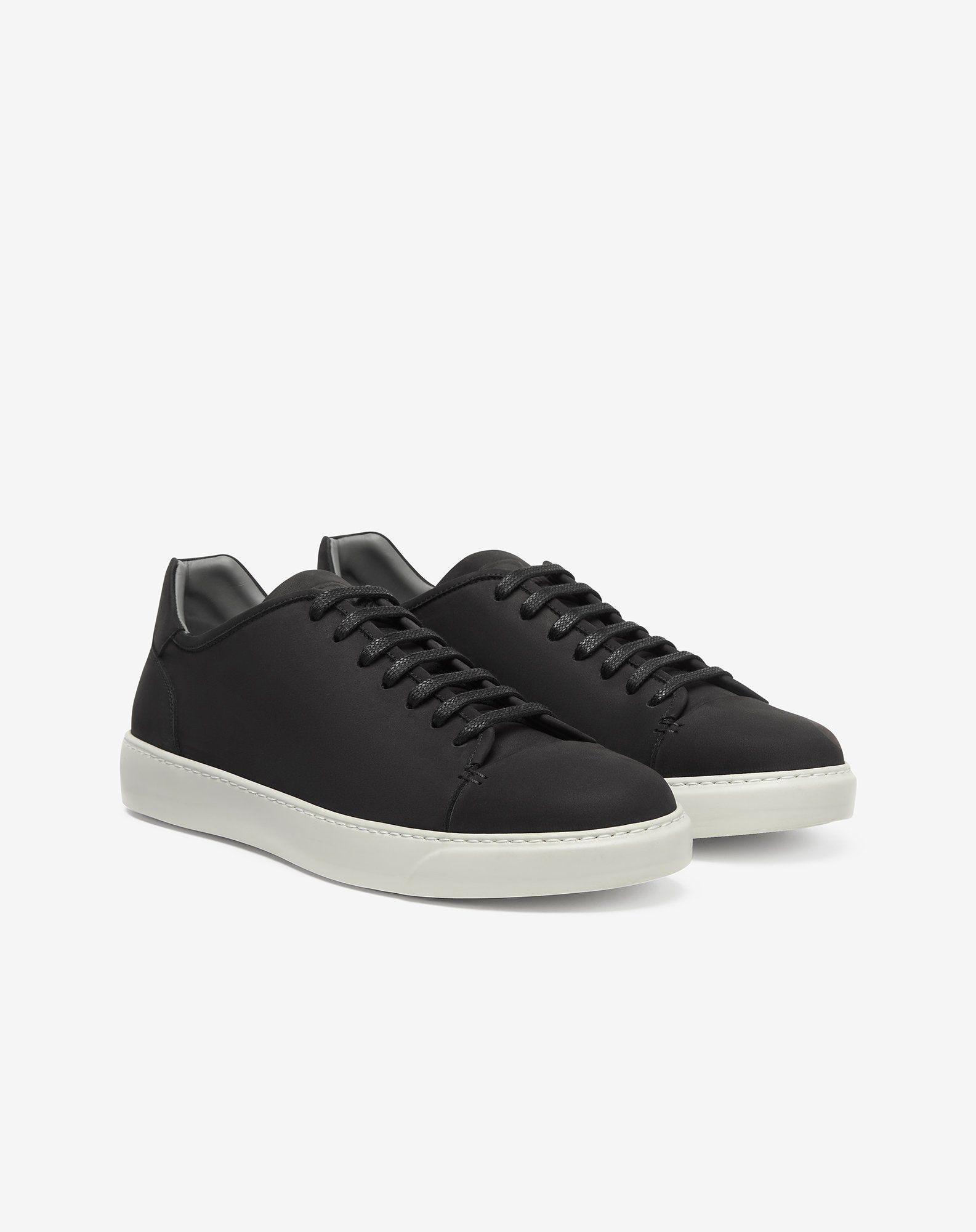 Black nabuk sneakers - 2