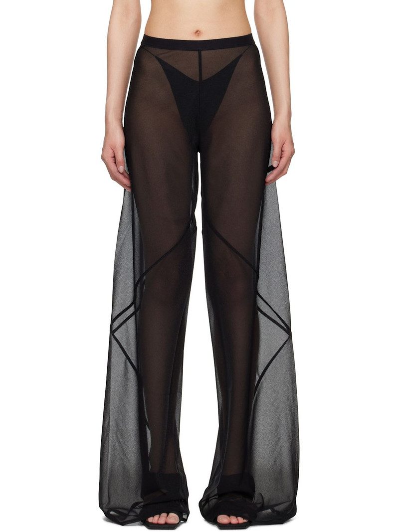 Black Hollywood Farrah Bias Trousers 1