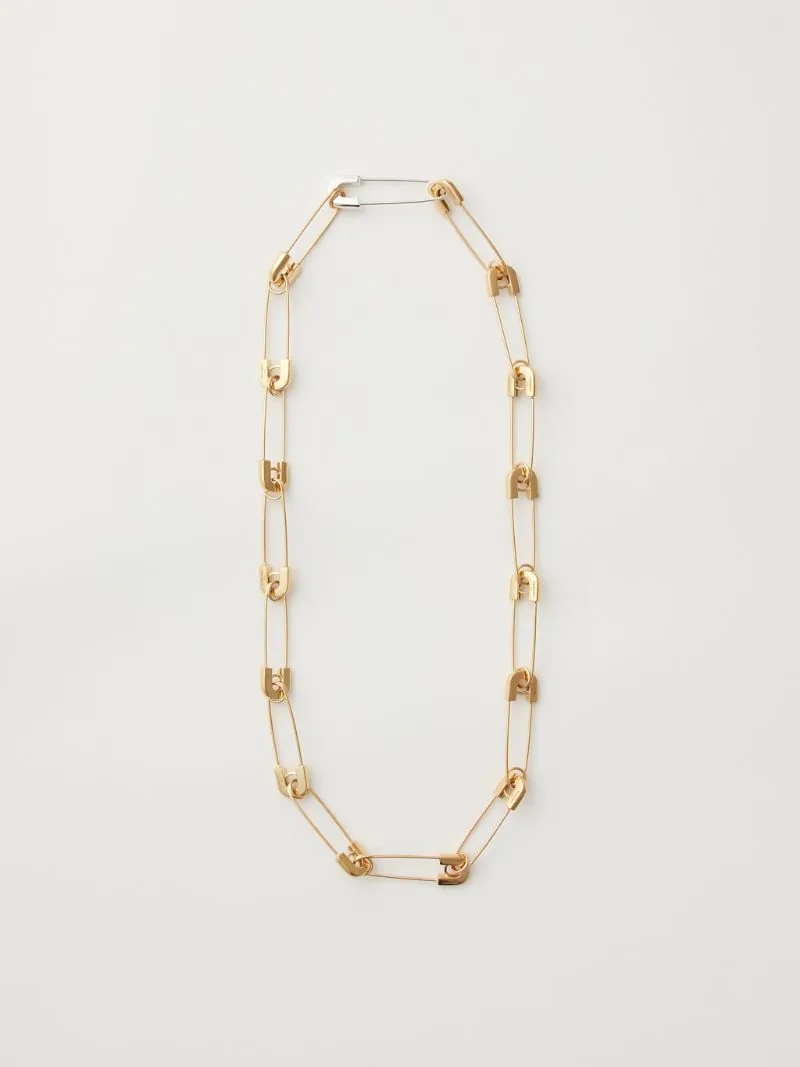 SAFETY PIN LINK NECKLACE - 1