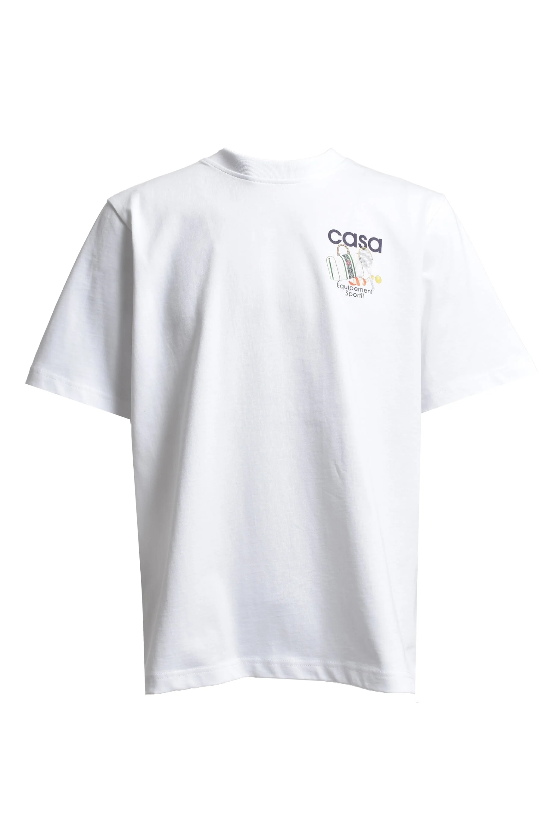 EQUIPEMENT SPORTIF PRINTED UNISEX T-SHIRT / WHT - 1