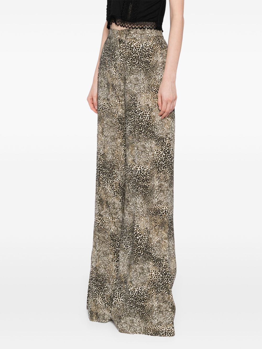 printed palazzo pants - 3