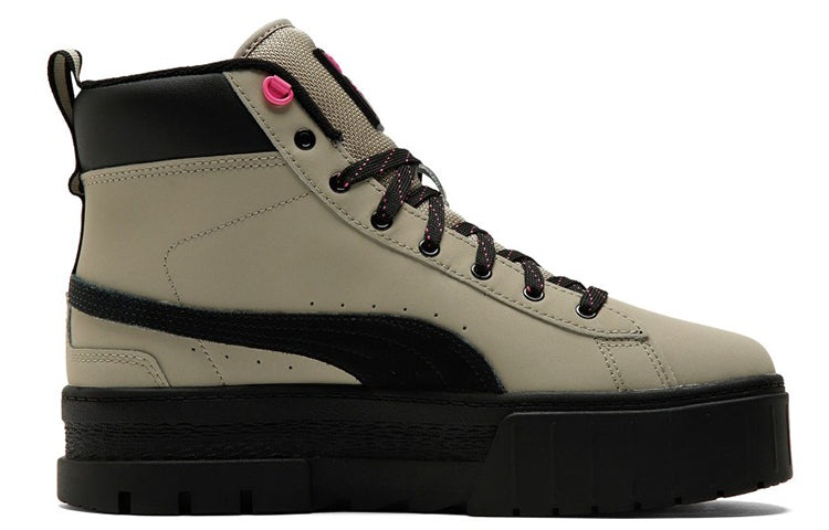 (WMNS) PUMA Mayze Mid Wtr Sneakers Khaki 381888-01 - 2