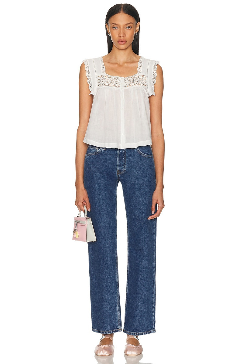 Citizens of Humanity Mia Embroidered Top outlook