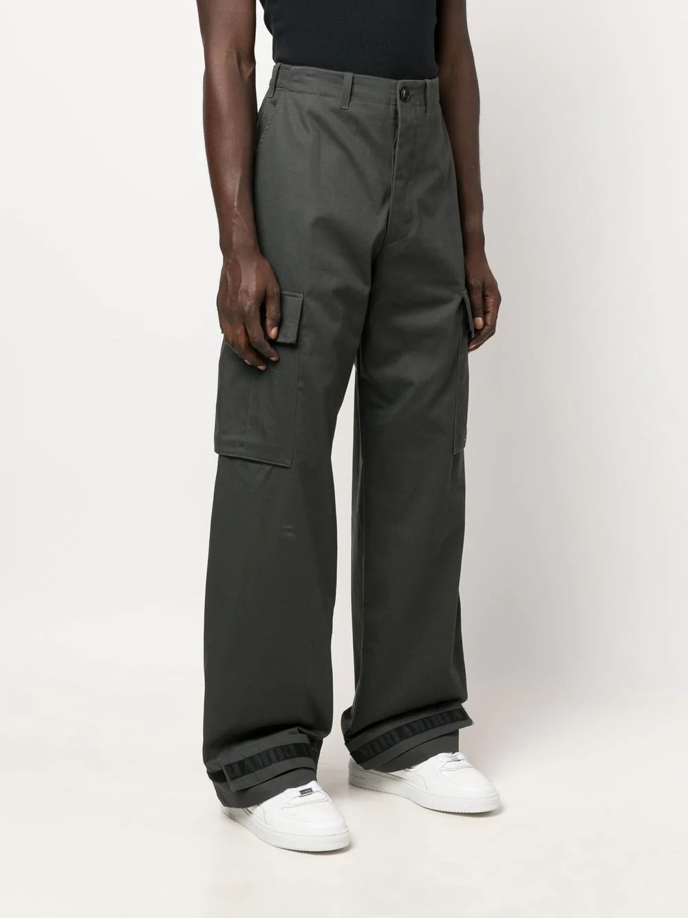 logo-print cargo trousers - 3