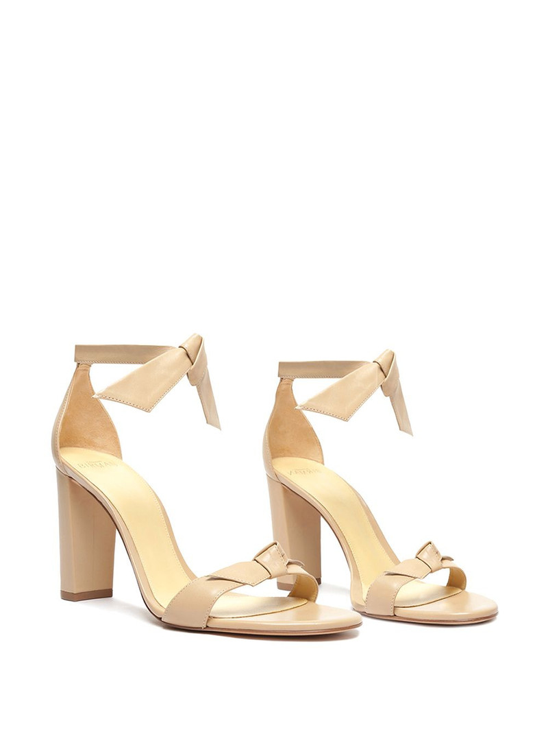 ALEXANDRE BIRMAN Clarita leather 90mm sandals outlook