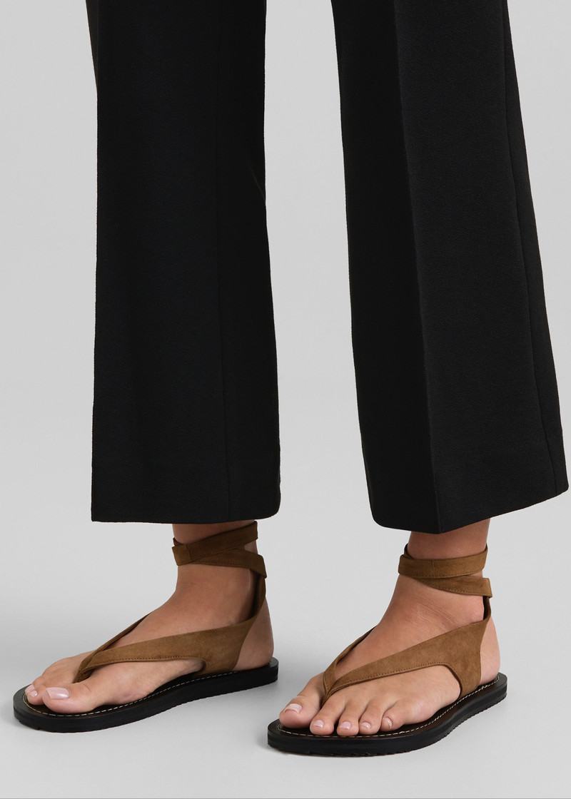 A.EMERY A.Emery The Elmer Sandals - Cognac Suede outlook