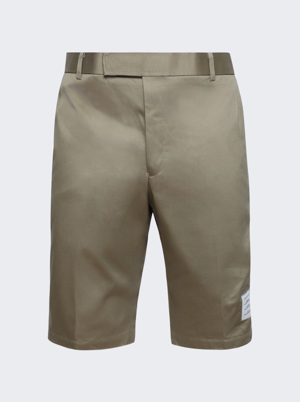 Cotton Twill Unconstructed Chino Shorts Camel - 1