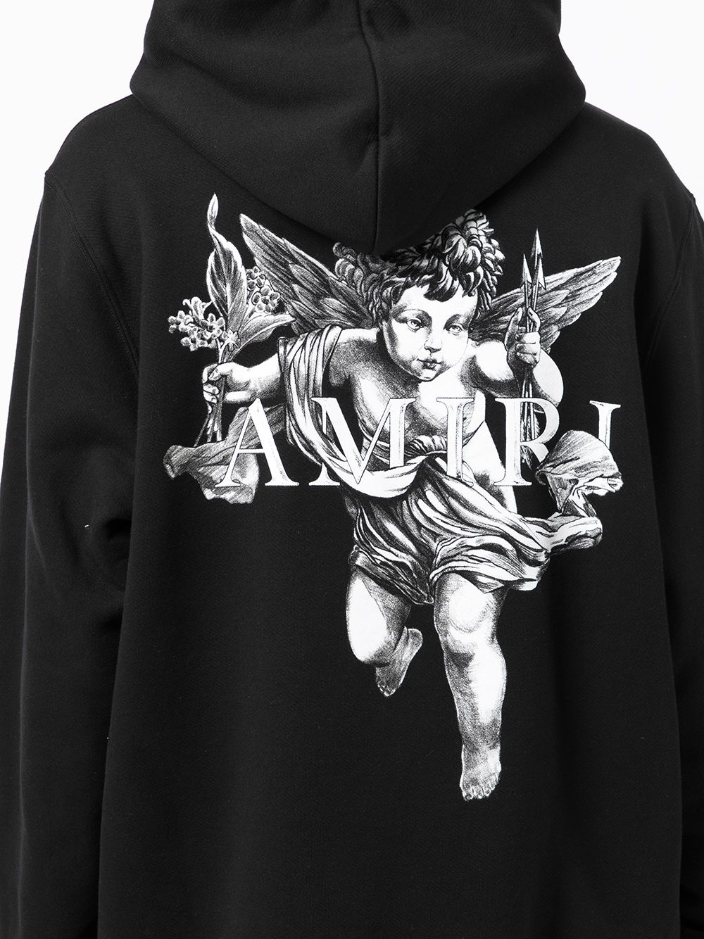 cherub-print logo hoodie - 5