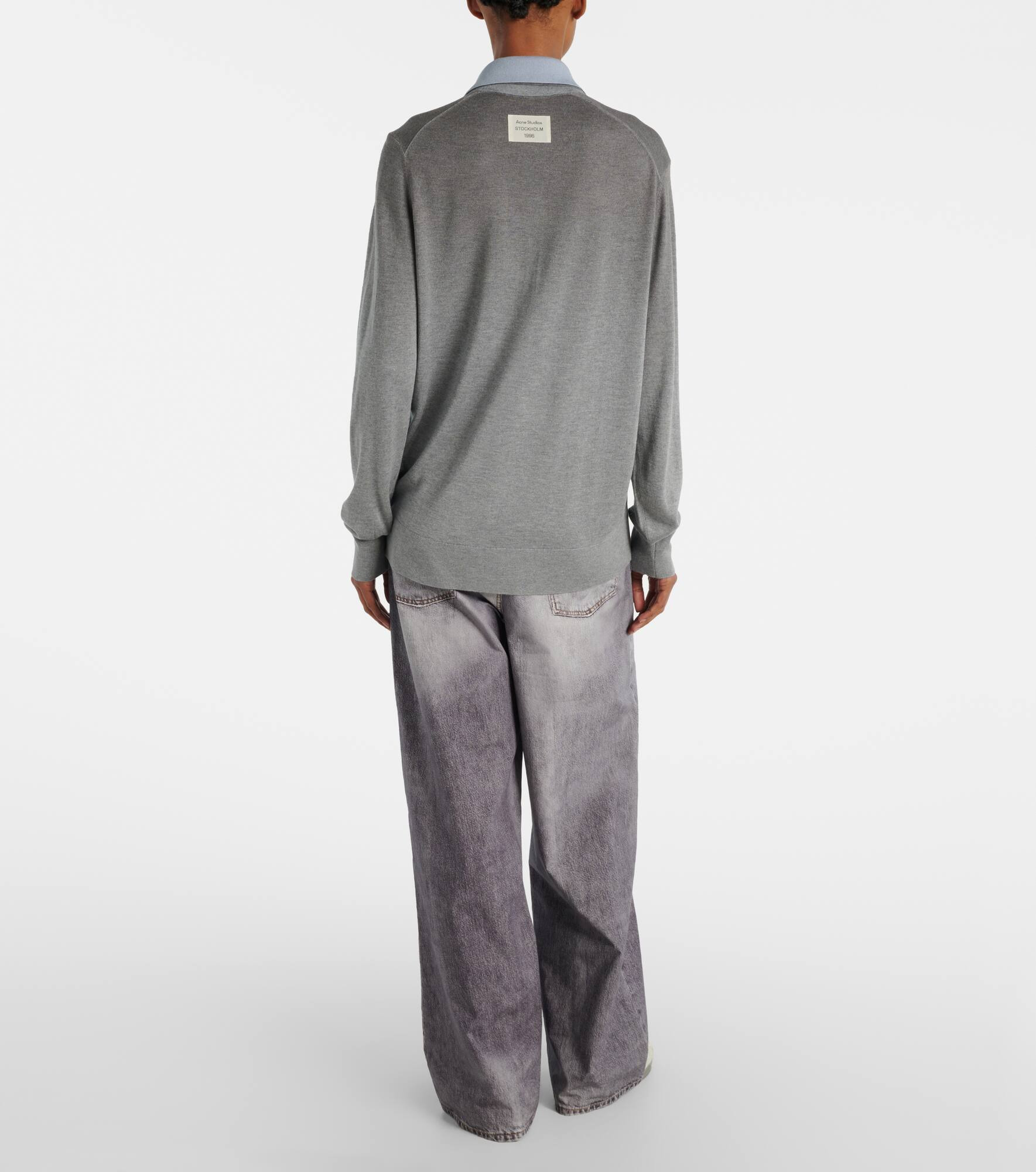 Koyalt silk, wool, and cashmere sweater - 3