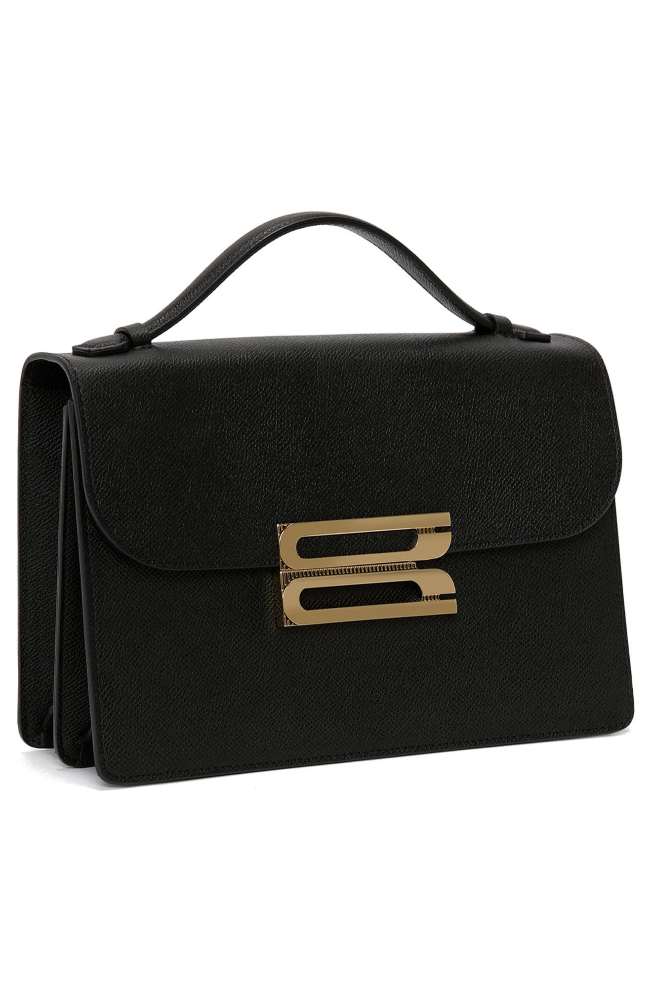Victoria Beckham Dorian Grained Leather Shoulder Bag in Black at Nordstrom - 5