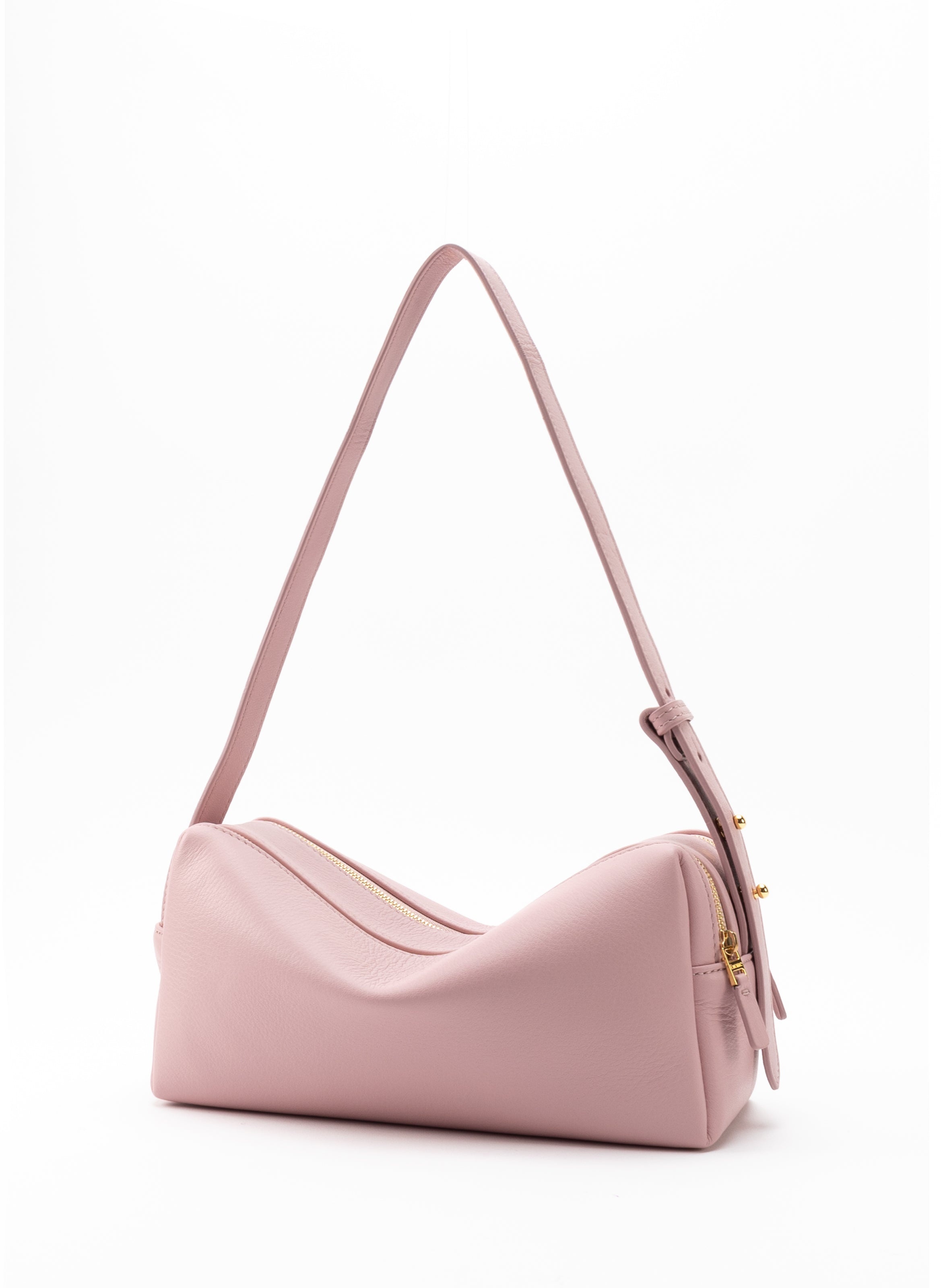 Trousse Pebbled Leather Pink - 2