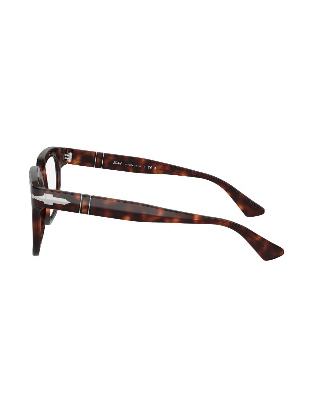 tortoiseshell-effect square-frame glasses - 3