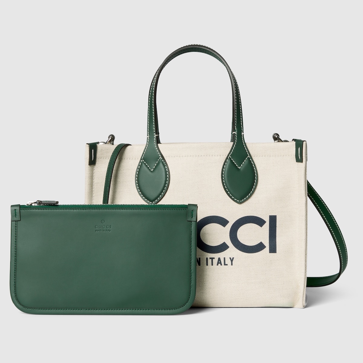 GUCCI＊MINI TOTE BAG WITH GUCCI PRINT ミニトートバッグ＊送込 GUCCI Small tote bag with Gucci print | REVERSIBLE